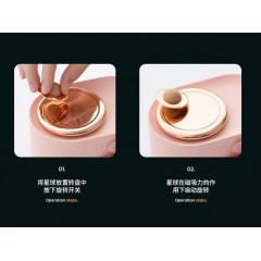 北欧风旋转星球加湿器家用卧室静音便携式桌面空气喷雾办公室小型智能usb充电学校宿舍孕妇婴儿加湿女生礼物